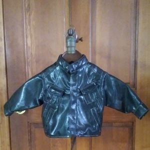 Kenneth Cole Reaction Pleather Jacket 18M